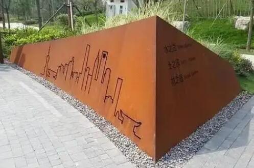 怀宁耐候钢挡土墙